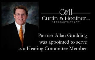 social-Partner Allan Goulding was appointed to serve as a Hearing Committee Member