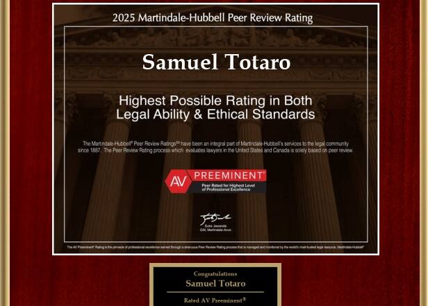 Samuel-totaro-award